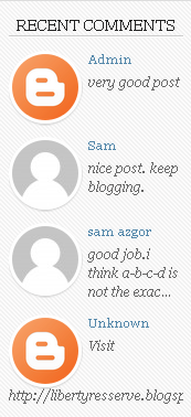 How To Add  Recent Comments Widget With Avatar To Blogger